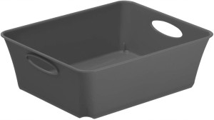 Koszyk do przechowywania Rotho LIVING 1l antracyt