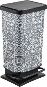Kosz na śmieci z pedałem Rotho PASO 40l tiles