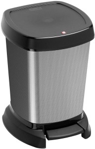 Kosz na śmieci z pedałem Rotho PASO 6l carbon