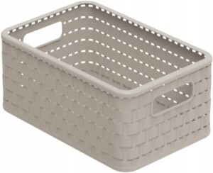 Koszyk na akcesoria Rotho COUNTRY A5 6l cappuccino