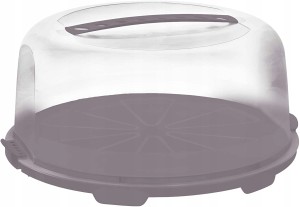 Pojemnik na ciasto tort Rotho FRESH fioletowy