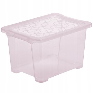 Pojemnik uniwersalny Rotho EVO EASY 15l - różowy