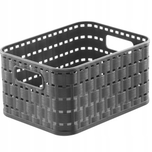 Koszyk uniwersalny Rotho COUNTRY A6 2l antracyt
