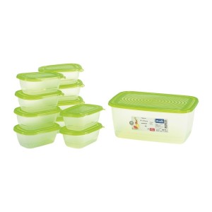 Zestaw pojemników do żywności Rotho Sunshine 11cz.