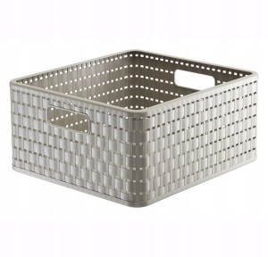 Koszyk kwadratowy uniwersalny Rotho COUNTRY 14 l