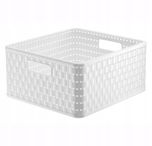 Koszyk kwadratowy uniwersalny Rotho COUNTRY 14 l