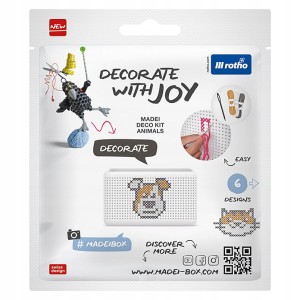 Zestaw do zdobienia pudełka Rotho MADEI- zwierzaki