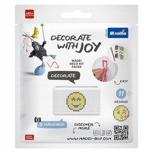Zestaw do zdobienia pudełka Rotho MADEI- emotki