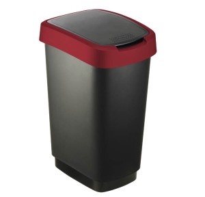 Kosz na śmieci Rotho TWIST 25l czerwony
