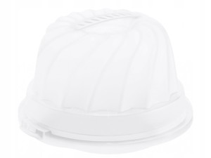 Pojemnik na ciasto babkę Rotho Fresh biały