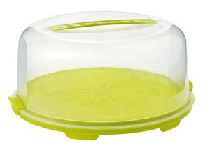 Pojemnik na ciasto tort Rotho FRESH limonka