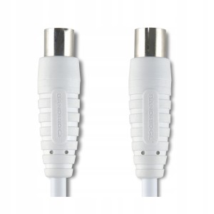 Kabel antenowy 100Hz wtyk COAX - COAX gniazdo 3m