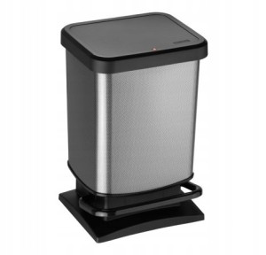 Kosz na śmieci Rotho PASO 20 l carbon