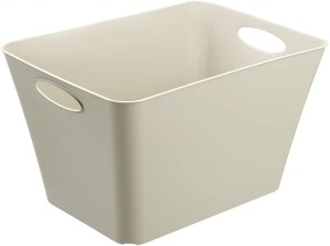 Kosz do przechowywania Rotho LIVING 44l cappuccino
