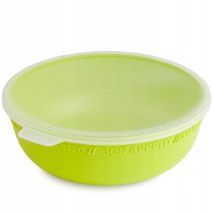 Miska z pokrywą Rotho TRESA 0,35l - limonka