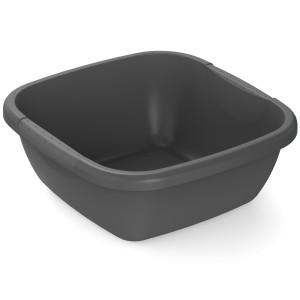 Miska kwadratowa Rotho ECO 5L antracyt