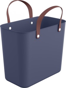 Torba na zakupy plastikowa Rotho Albula 25l granat