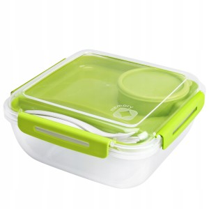 Pojemnik na sałatkę lunchbox Rotho MEMORY 1,7l