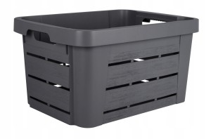 Kosz na owoce i warzywa EDA Wood Box 45l