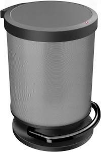 Kosz na śmieci okrągły Rotho PASO 20l carbon