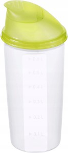 Shaker do koktajli Rotho DOMINO 0,6l limonka