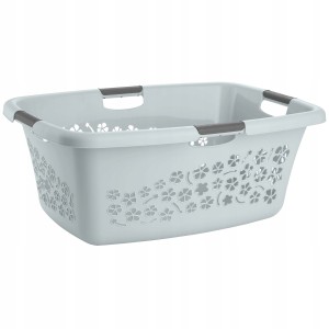 Kosz na pranie bieliznę Rotho FLOWERS 50l