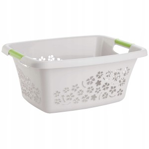Kosz na pranie bieliznę Rotho FLOWERS 25l