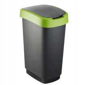 Kosz na śmieci Rotho TWIST 50 l zielony