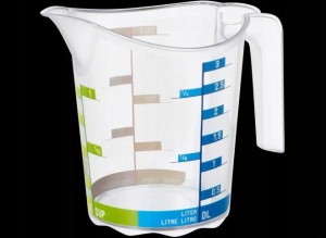 Dzbanek z miarką Rotho Domino 0.3L BPA/PVC Free