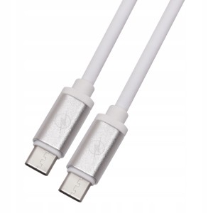 Kabel USB Typ C-USB Typ C HQCABLE CC-10 Biały 1m