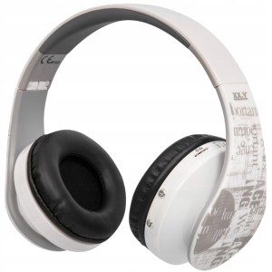 Słuchawki XX.Y Dynamic 10 White MP3 radio microSD